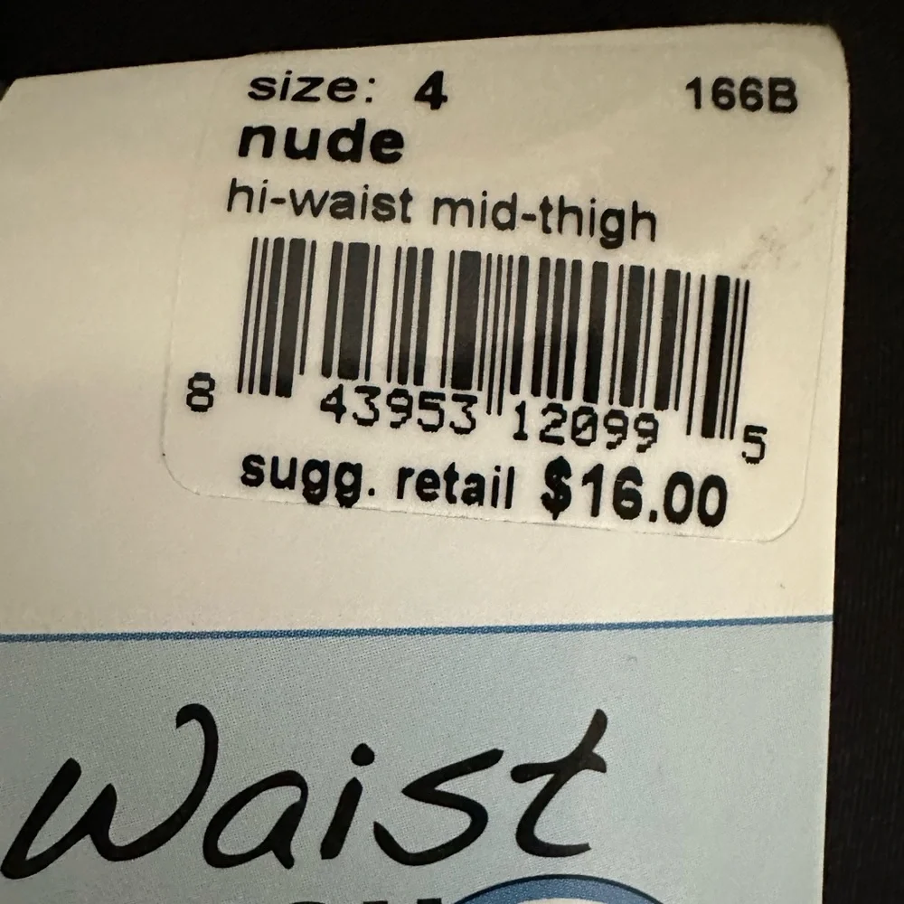 NWT Assets by Sara Blakely High Waist Mid Thigh Shaper Size 4 Nude Women’s Spanx